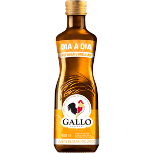 AZEITE OLIVA GALLO VD 400ML DIA A DIA